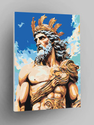 Картина по номерам "Мужчина из древней Греции"