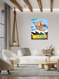 Картина по номерам &amp;quot;Котопёс&amp;quot;