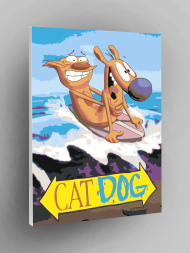 Картина по номерам &amp;quot;Котопёс&amp;quot;