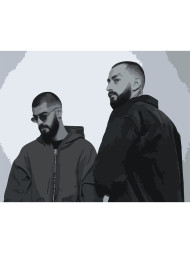 Raqamlar bo'yicha rasm "Miyagi"