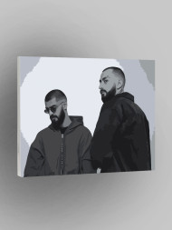 Raqamlar bo'yicha rasm "Miyagi"