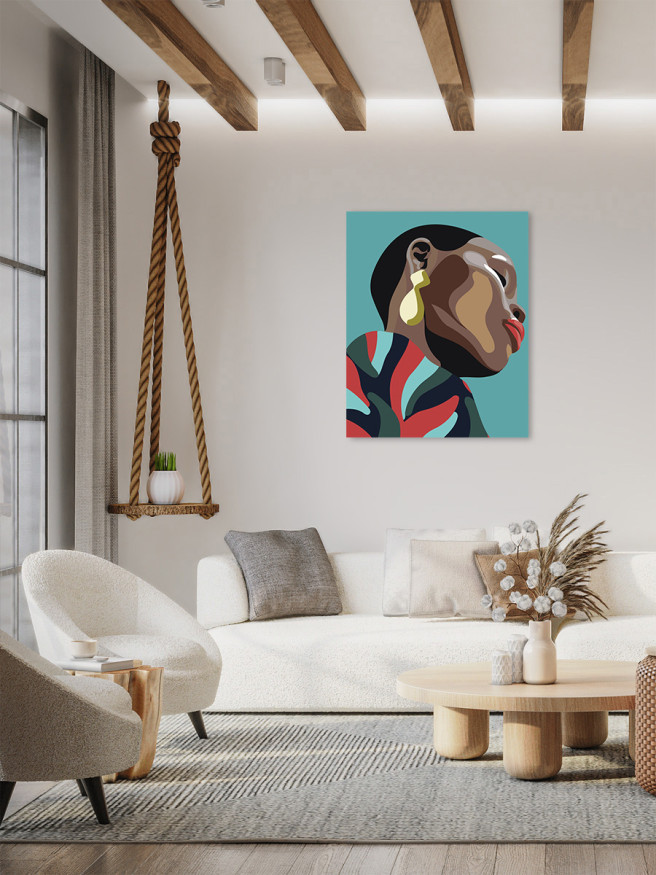 Картина по номерам &amp;quot;Девушка с серьгой&amp;quot;