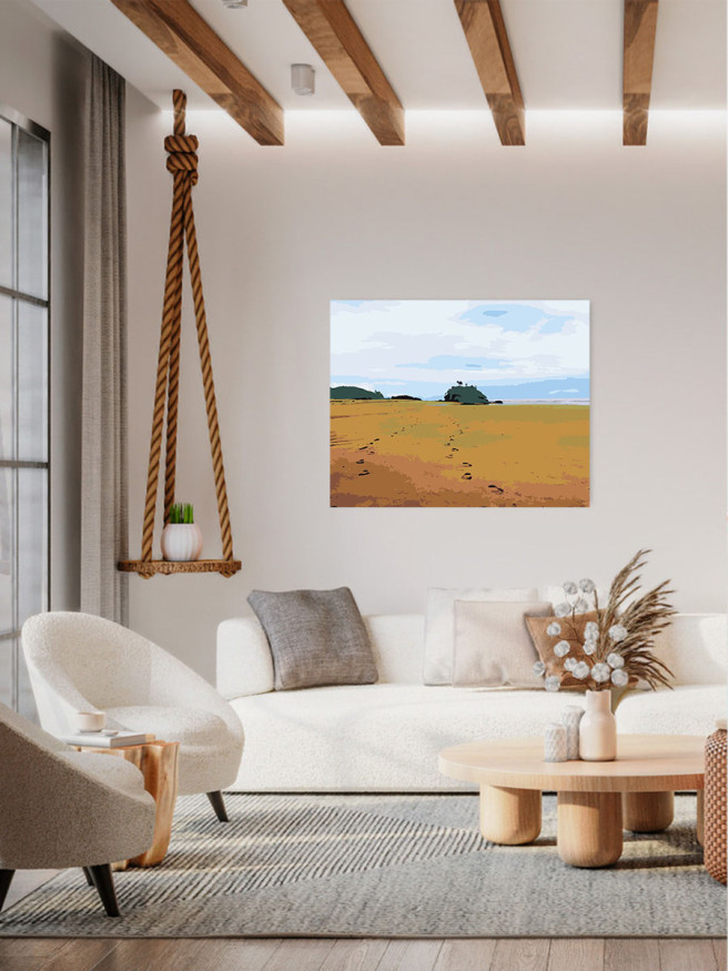 Raqamlar bo&amp;#039;yicha rasm &amp;quot;Plyaj&amp;quot;