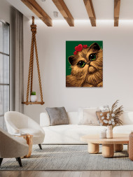 Картина по номерам &amp;quot;Милый котик&amp;quot;