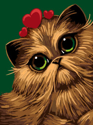 Картина по номерам &amp;quot;Милый котик&amp;quot;