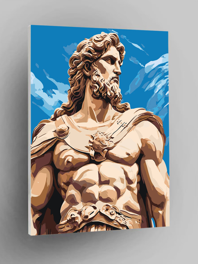 Картина по номерам &amp;quot;Древнегреческий мужчина&amp;quot;