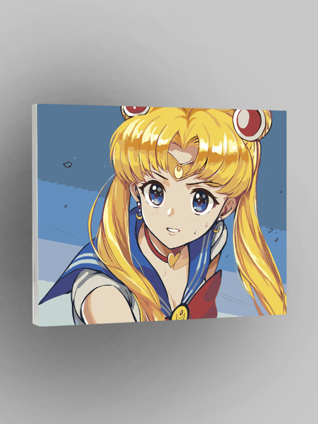 Raqamlar bo&amp;#039;yicha rasm &amp;quot;Sailor Moon&amp;quot; 