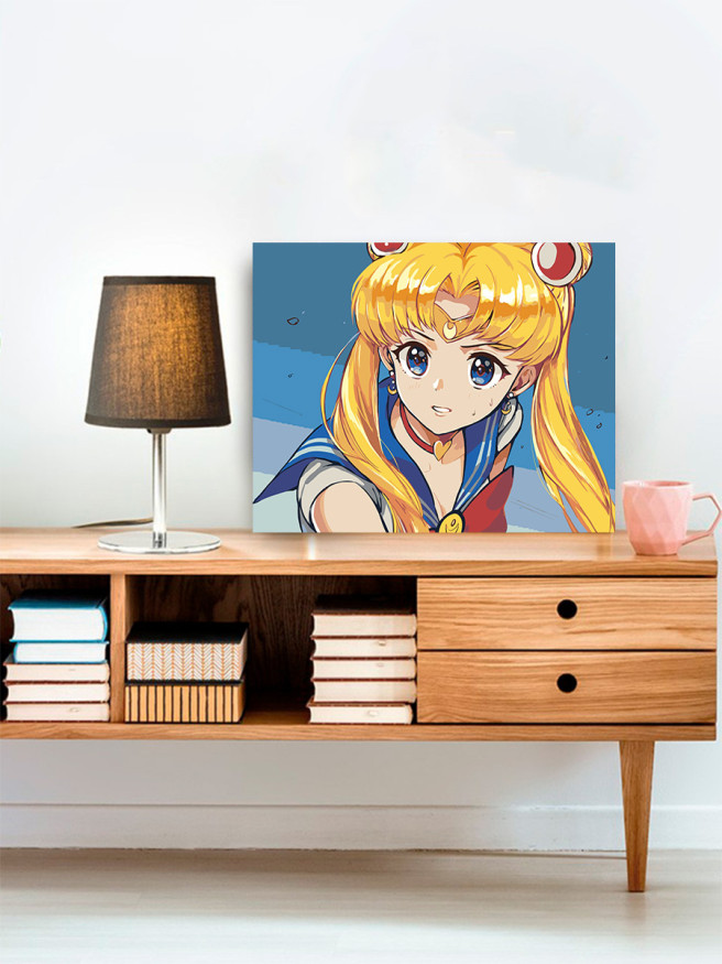 Raqamlar bo&amp;#039;yicha rasm &amp;quot;Sailor Moon&amp;quot; 