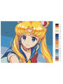 Raqamlar bo&amp;#039;yicha rasm &amp;quot;Sailor Moon&amp;quot; 