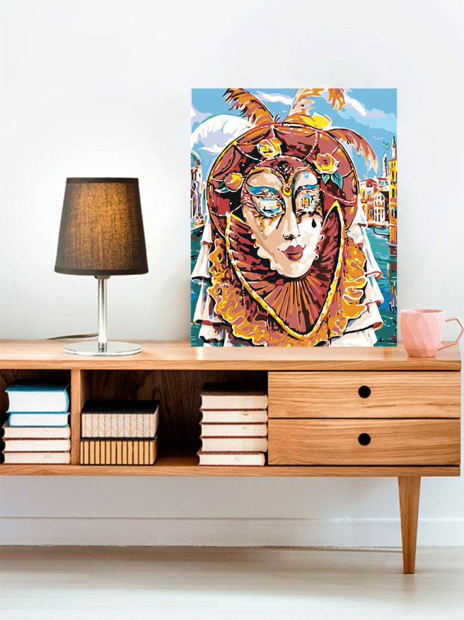 Raqamlar bo&amp;#039;yicha rasm &amp;quot;Yosh modaist&amp;quot;