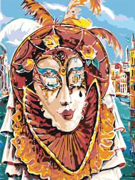 Raqamlar bo&#039;yicha rasm &quot;Yosh modaist&quot;