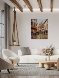 Картина по номерам &amp;quot;Осень в городе&amp;quot;