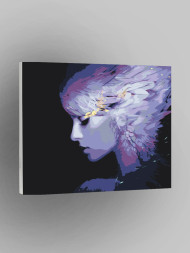 Картина по номерам &amp;quot;Милая девушка&amp;quot;