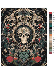 Raqamlar bo&#039;yicha rasm &quot;Qayiq&quot;