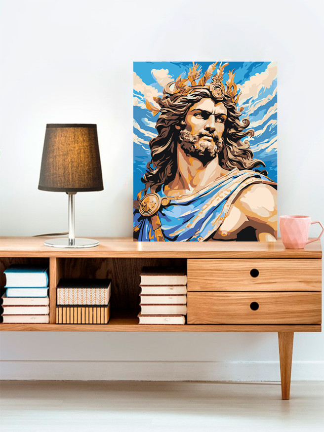 Картина по номерам &amp;quot;Мужчина из древней Греции&amp;quot;