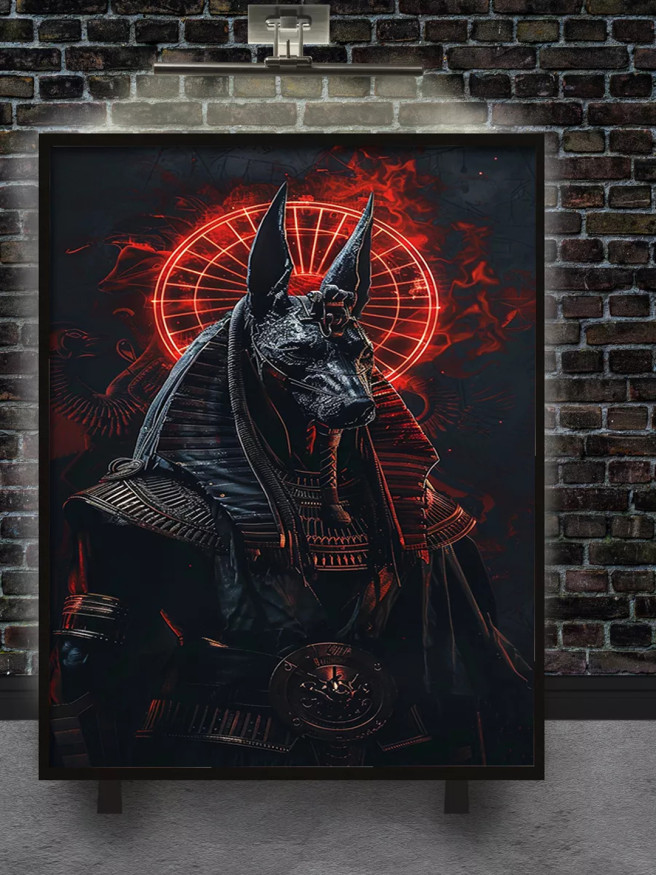 Постер на холсте &amp;quot;Анубис в огне&amp;quot;