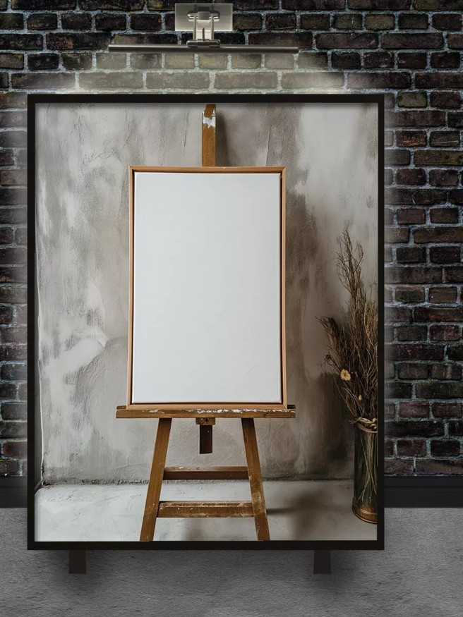 Holstga bosilgan poster &amp;quot;Bo‘sh ilhom&amp;quot;