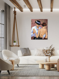 Картина по номерам &amp;quot;Пара в танце&amp;quot;