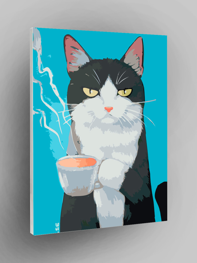 Raqamlar bo&amp;#039;yicha rasm &amp;quot;Jahldor pishak&amp;quot;