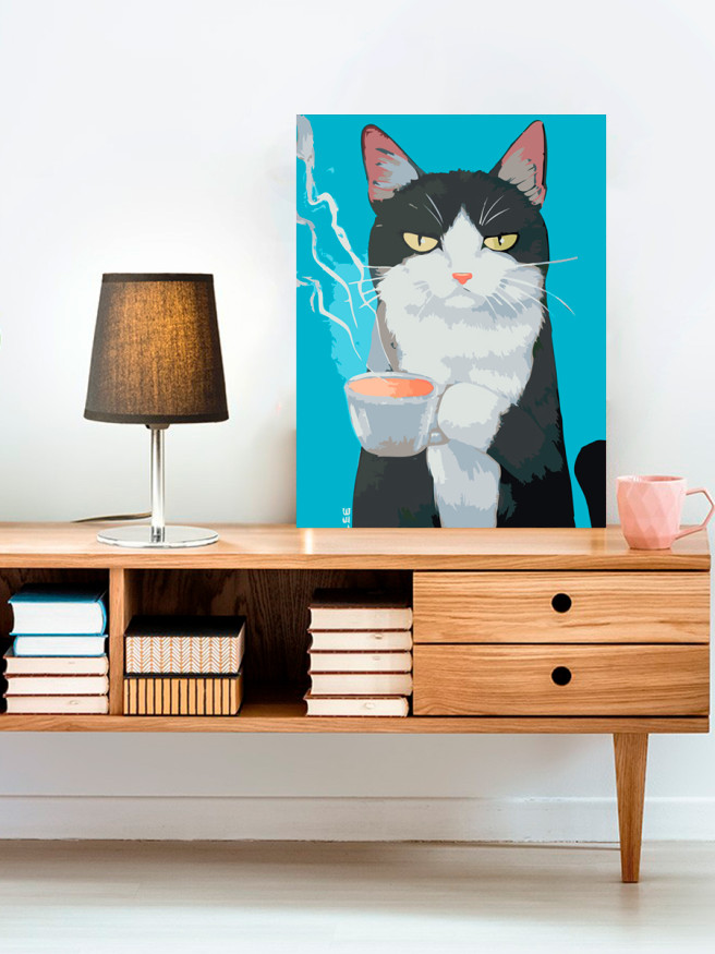 Raqamlar bo&amp;#039;yicha rasm &amp;quot;Jahldor pishak&amp;quot;