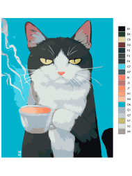 Raqamlar bo&#039;yicha rasm &quot;Jahldor pishak&quot;