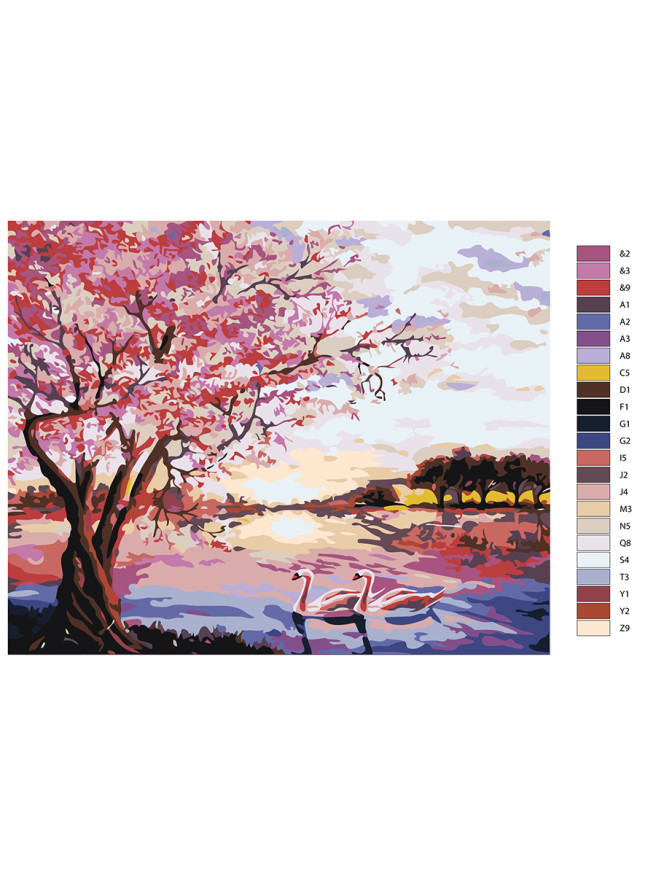 Картина по номерам &amp;quot;Природа&amp;quot;