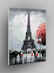 Картина по номерам &amp;quot;Эйфелева Башня&amp;quot;