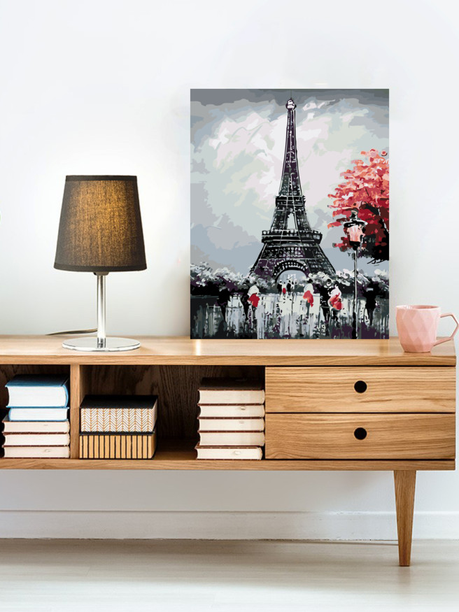 Картина по номерам &amp;quot;Эйфелева Башня&amp;quot;