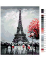 Картина по номерам &amp;quot;Эйфелева Башня&amp;quot;