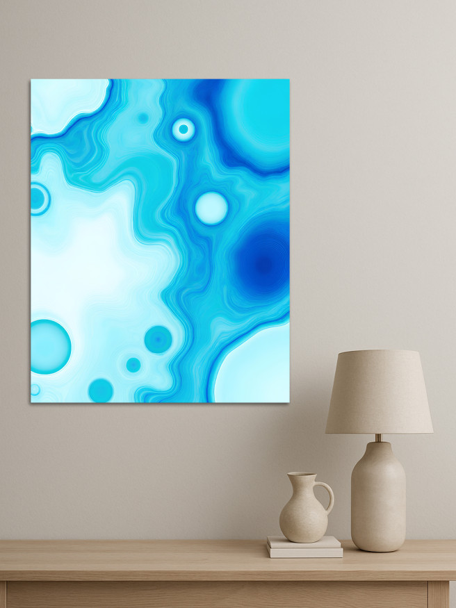 Holstga bosilgan poster &amp;quot;Okean tubi&amp;quot;