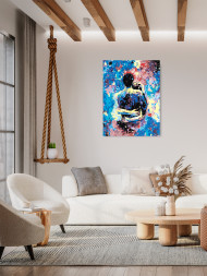 Raqamlar bo'yicha rasm "Ehtiros raqsi"