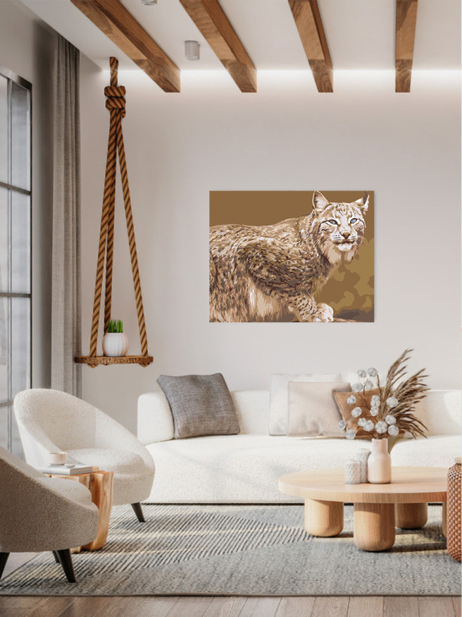 Raqamlar bo&amp;#039;yicha rasm &amp;quot; Lynx&amp;quot;