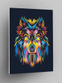 Картина по номерам &amp;quot;Волк&amp;quot;