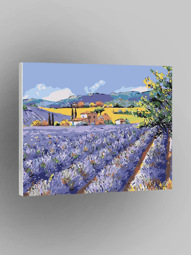 Картина по номерам &amp;quot;Поле с цветами&amp;quot;