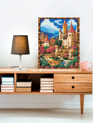 Raqamlar bo&#039;yicha rasm &quot;Katta qal&#039;a&quot;