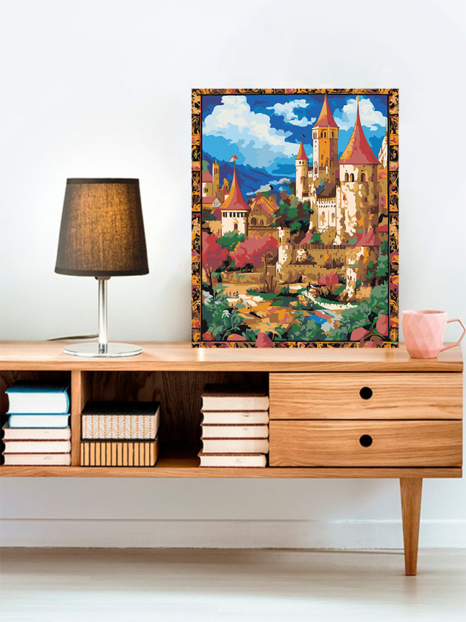 Raqamlar bo&amp;#039;yicha rasm &amp;quot;Katta qal&amp;#039;a&amp;quot;