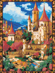 Raqamlar bo&#039;yicha rasm &quot;Katta qal&#039;a&quot;