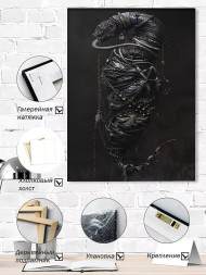 Постер на холсте &amp;quot;Тёмный страж хаоса&amp;quot;