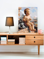 Картина по номерам &amp;quot;Купидон на крыше&amp;quot;