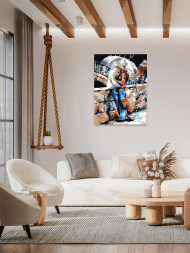 Картина по номерам &amp;quot;Пара под зонтом&amp;quot;