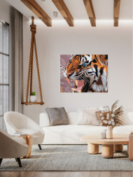 Raqamlar bo&#039;yicha rasm &quot;Yo&#039;lbars&quot;