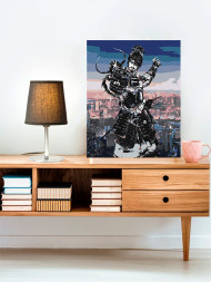 Raqamlar bo&#039;yicha rasm &quot;Samuray&quot;