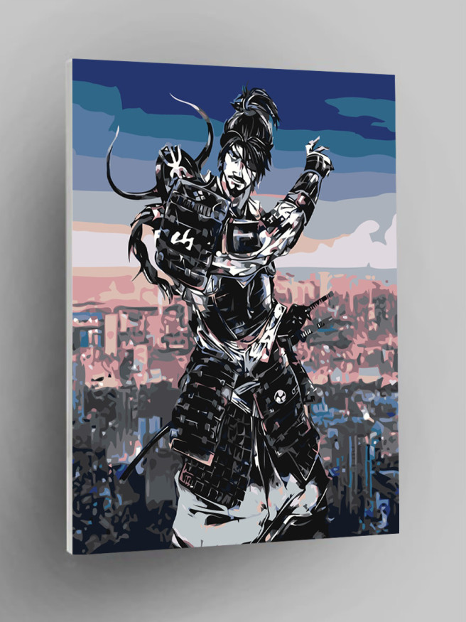 Raqamlar bo&amp;#039;yicha rasm &amp;quot;Samuray&amp;quot;