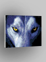 Картина по номерам "Взгляд волка"