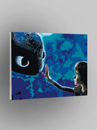 Raqamlar bo&#039;yicha rasm &quot;Bezzubik va Ikking&quot;