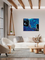 Raqamlar bo&#039;yicha rasm &quot;Bezzubik va Ikking&quot;