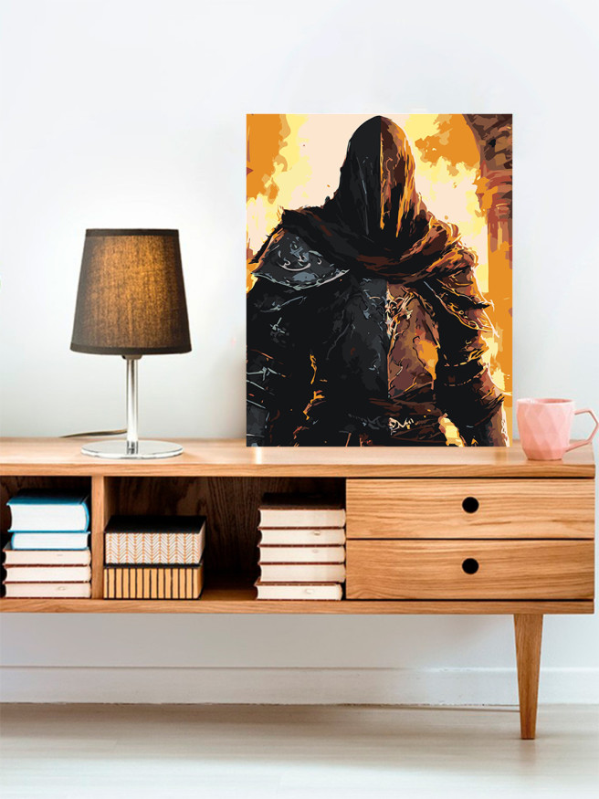 Картина по номерам &amp;quot;Безликий воин&amp;quot;