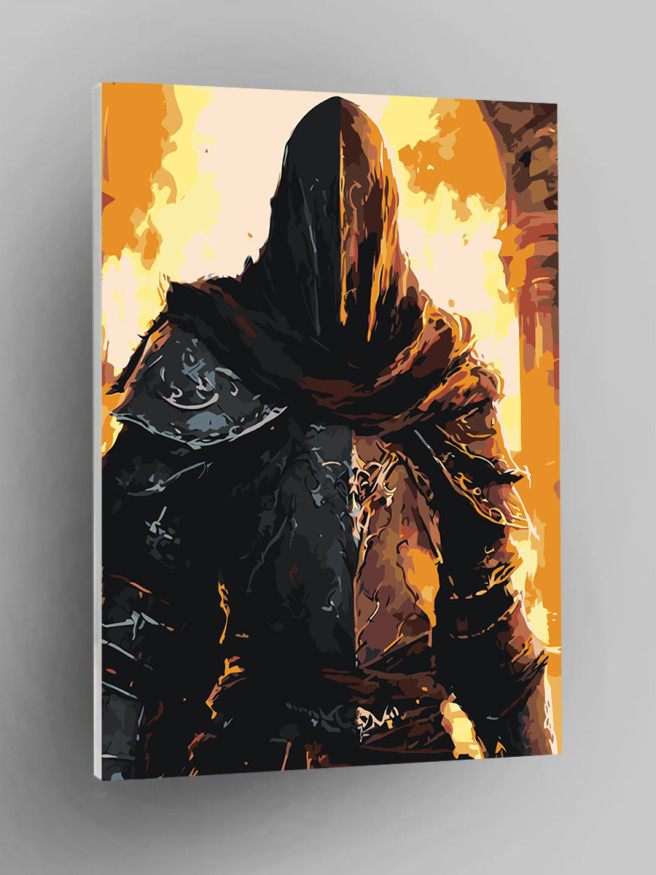 Картина по номерам &amp;quot;Безликий воин&amp;quot;