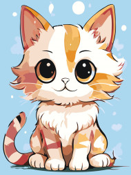 Картина по номерам &amp;quot;Милый котёнок&amp;quot;