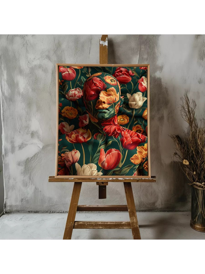 Holstga bosilgan poster &amp;quot;Gulli yuz&amp;quot;